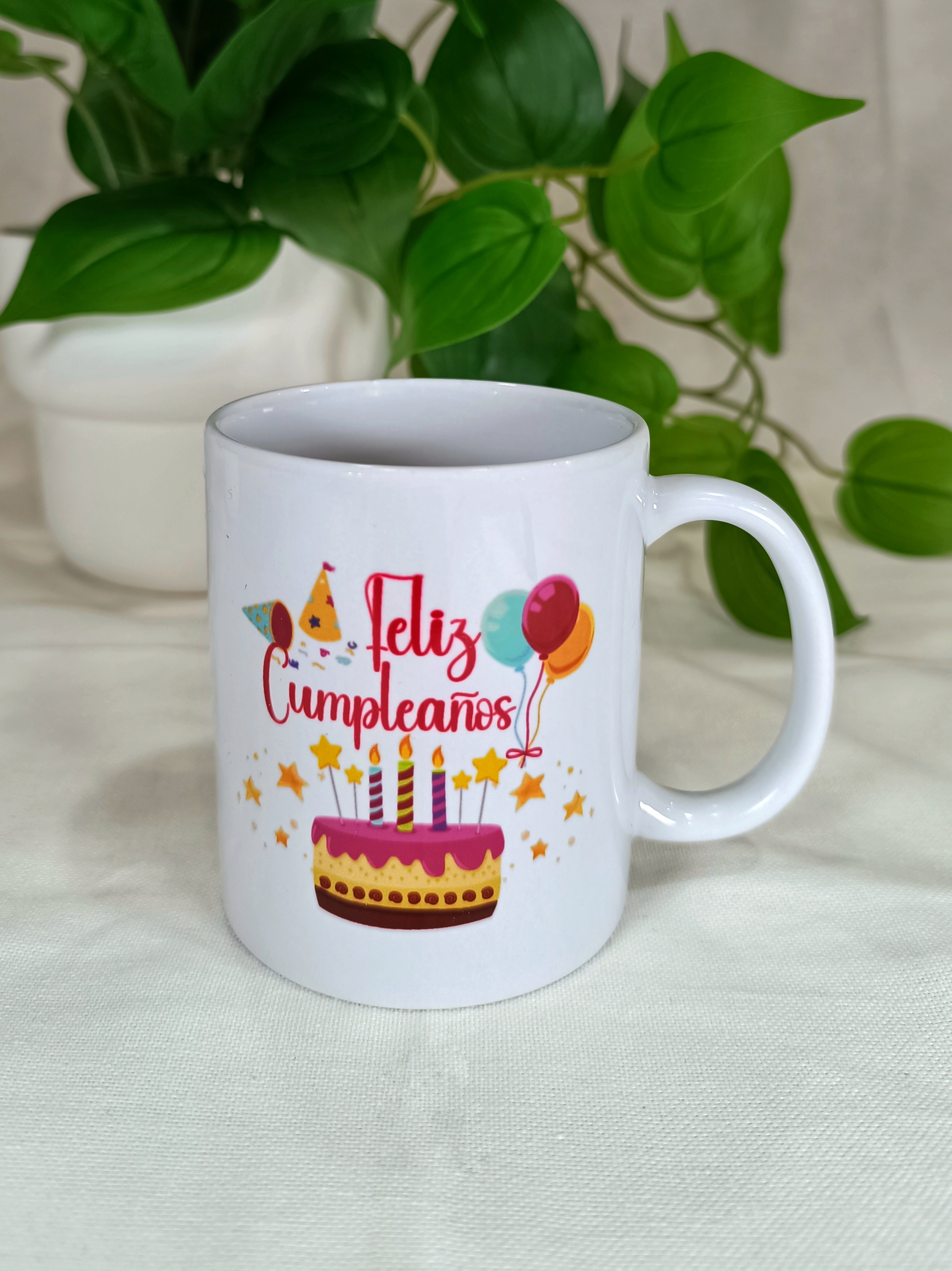Taza Personalizada Feliz Cumpleaños