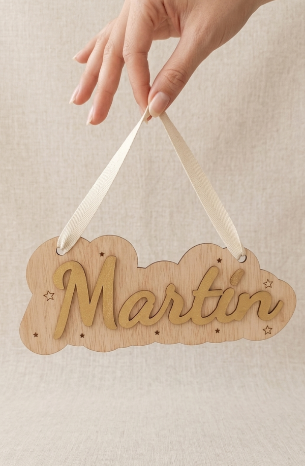 Colgador Personalizado con Nombre