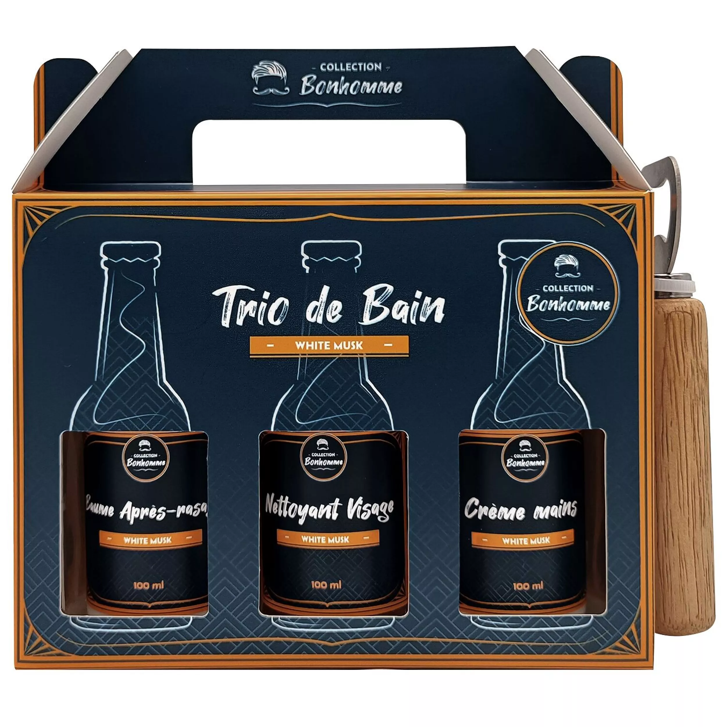 Trio de cuidado para hombre