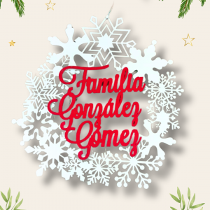 Guirnalda de Navidad Personalizada