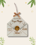 Sobre de Madera Personalizado Reyes Magos
