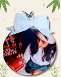 Bola de Navidad con foto Doble cara