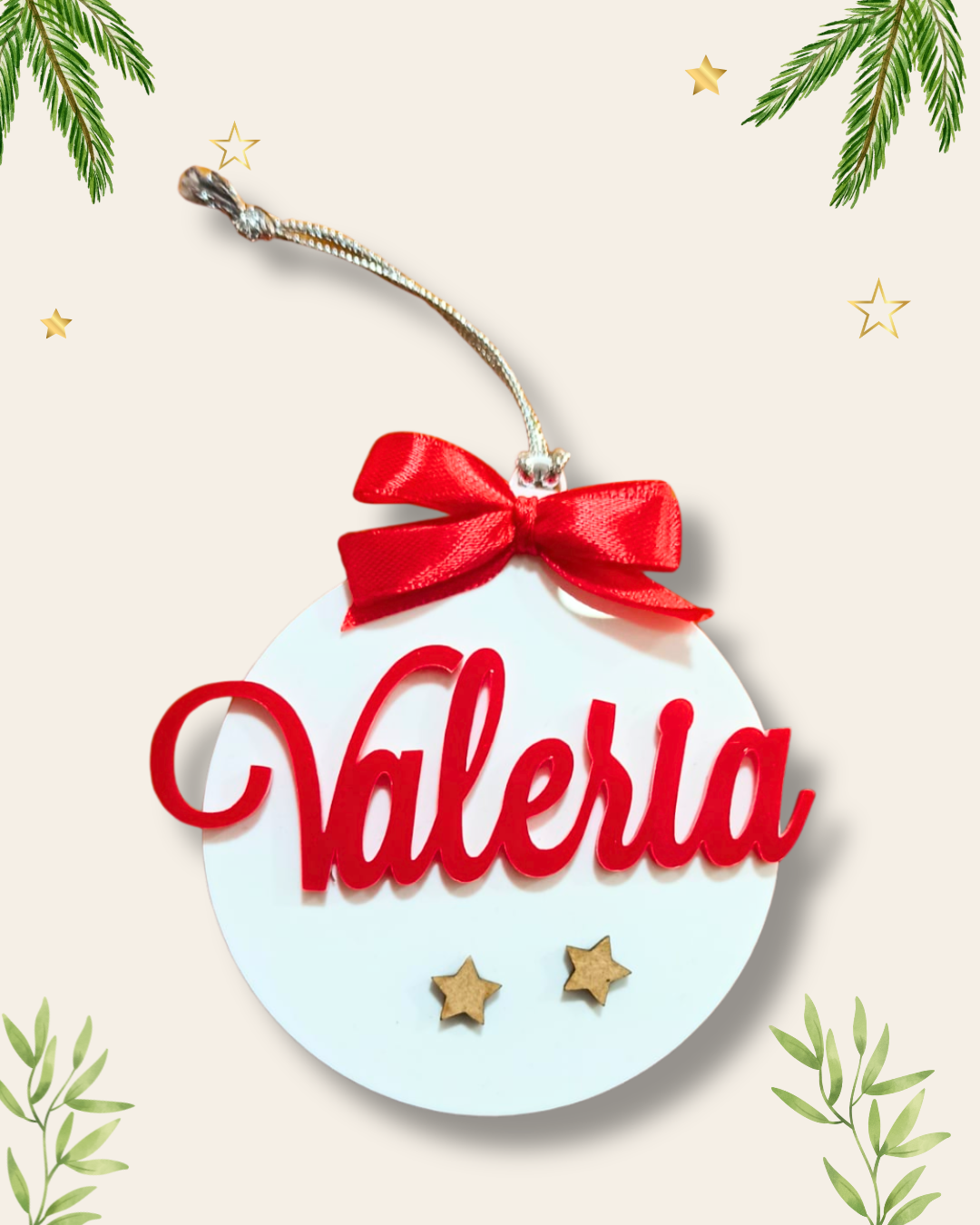 Bola de metacrilato doble color