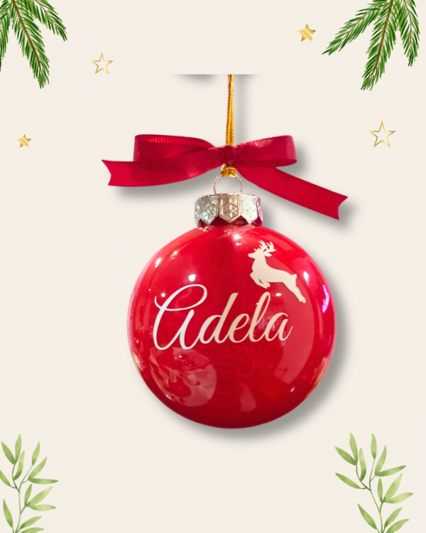 Bola tradicional roja