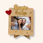 Marco de madera para foto "Siempre contigo"