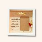 Lamina de madera "Contigo"