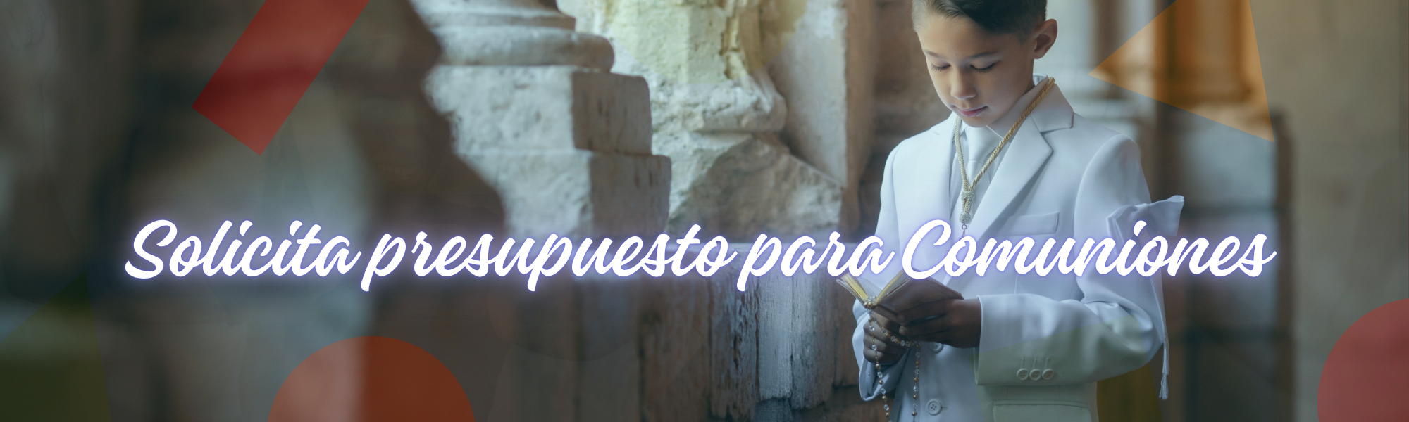 Presupuesto para detalles para comuniones en Valladolid, Palencia, Segovia, Salamanca