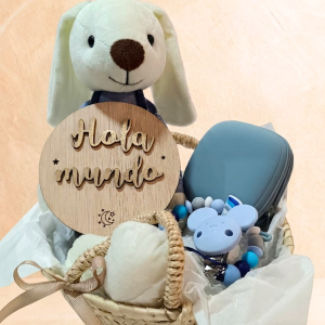 Cesta bebé “Hola Mundo”