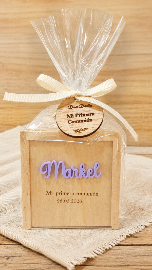 Juego 3 en raya mini de madera