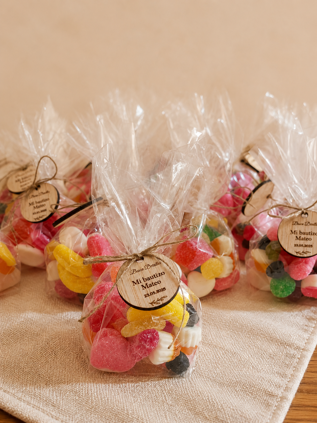 Bolsitas de gominolas personalizada