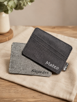Tarjetas personalizadas de tela