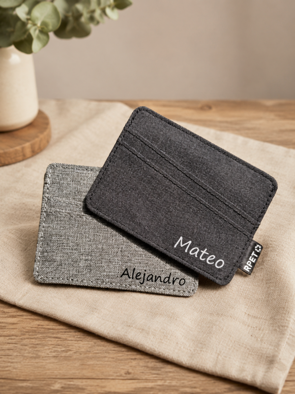 Tarjetas personalizadas de tela