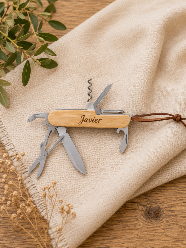 Navaja multiusos personalizada
