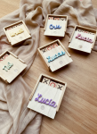 Juego 3 en raya mini de madera