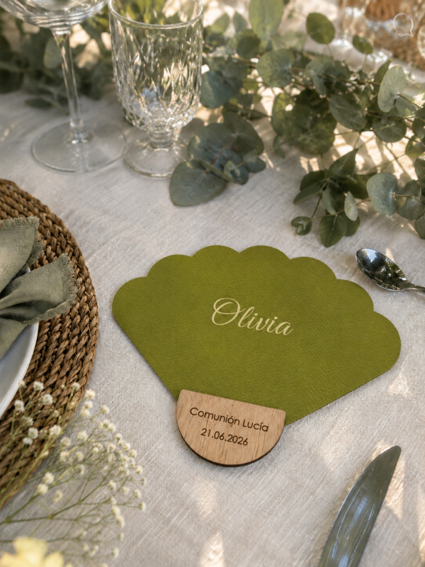Abanico personalizado